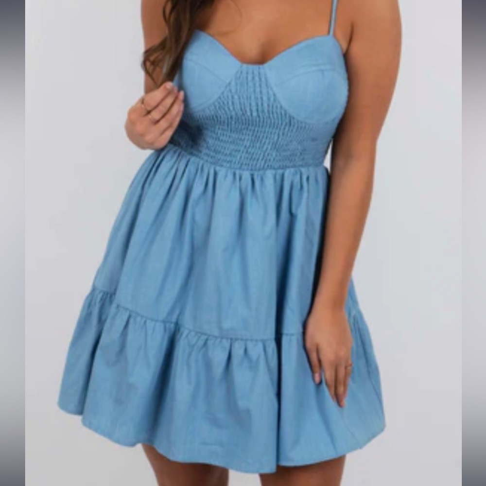 Chambray dress